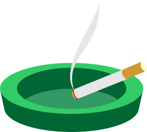 smoking causes indoor air pollution