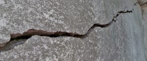 cracks causing foundation damage