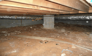 preventing crawl space mold